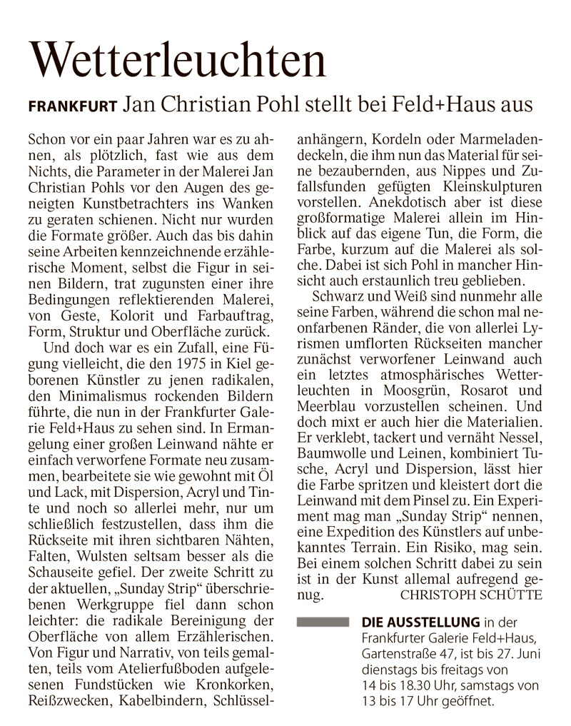 Jan Christian Pohl FAZ